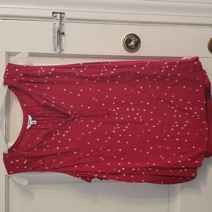 Sonoma pick sleeveless shell, size XL